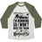 Virgin Teez  Baseball Tee Unisex Tri-Blend Baseball Tee / small / Oatmeal / Moss I'M RUNNING SO I WON'T MISS THE TRAIN TO HOGWARTS UNISEX TRI-BLEND BASEBALL TEE