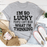 I'm So Lucky People Can't Hear What I'm Thinking T-Shirt