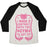 Virgin Teez  Baseball Tee Unisex Tri-Blend Baseball Tee / small / Oatmeal / Black I MADE A CONTRACT WITH THE GYM TO GET FIT UNISEX TRI-BLEND BASEBALL TEE