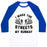 Virgin Teez  Baseball Tee Unisex Classic Baseball Tee / x-small / White/Blue I MAKE THE STREETS MY RUNWAY UNISEX CLASSIC BASEBALL TEE