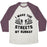 Virgin Teez  Baseball Tee Unisex Tri-Blend Baseball Tee / small / Oatmeal / Maroon I MAKE THE STREETS MY RUNWAY UNISEX TRI-BLEND BASEBALL TEE