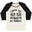 Virgin Teez  Baseball Tee Women's Tri-Blend Baseball Tee / small / Oatmeal / Black I MAKE THE STREETS MY RUNWAY WOMEN'S TRI-BLEND BASEBALL TEE
