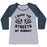 Virgin Teez  Baseball Tee Women's Tri-Blend Baseball Tee / small / Athletic Gray / Navy I MAKE THE STREETS MY RUNWAY WOMEN'S TRI-BLEND BASEBALL TEE