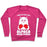 Virgin Teez  Pullover Crewneck Sweatshirt / x-small / Deep Pink I MAY BE CUTE BUT ALPACA MEAN PUNCH! CREWNECK SWEATSHIRT