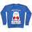 Virgin Teez  Pullover Crewneck Sweatshirt / x-small / Heathered Blue I MAY BE CUTE BUT ALPACA MEAN PUNCH! CREWNECK SWEATSHIRT
