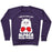 Virgin Teez  Pullover Crewneck Sweatshirt / x-small / Purple I MAY BE CUTE BUT ALPACA MEAN PUNCH! CREWNECK SWEATSHIRT