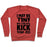 Virgin Teez  Pullover Crewneck Sweatshirt / x-small / Heathered Red I MAY BE TINY BUT I CAN STILL KICK YOUR ASS CREWNECK SWEATSHIRT