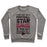 Virgin Teez  Pullover Crewneck Sweatshirt / x-small / Heathered Gray I MAY NOT BE A FOOTBALL STAR (BUT DON'T GET BETWEEN ME AND CAKE) CREWNECK SWEATSHIRT