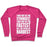 Virgin Teez  Pullover Crewneck Sweatshirt / x-small / Deep Pink I MAY NOT BE THE STRONGEST CREWNECK SWEATSHIRT