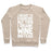 Virgin Teez  Pullover Crewneck Sweatshirt / x-small / Heathered Oatmeal I MEANT TO EXERCISE CREWNECK SWEATSHIRT