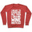 Virgin Teez  Pullover Crewneck Sweatshirt / x-small / Heathered Red I MEANT TO EXERCISE CREWNECK SWEATSHIRT