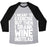 Virgin Teez  Baseball Tee Unisex Tri-Blend Baseball Tee / small / Athletic Gray / Black I MEANT TO EXERCISE UNISEX TRI-BLEND BASEBALL TEE