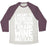 Virgin Teez  Baseball Tee Unisex Tri-Blend Baseball Tee / small / Oatmeal / Maroon I MEANT TO EXERCISE UNISEX TRI-BLEND BASEBALL TEE