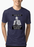 Virgin Teez T-shirt I Never Give Up Half Sleeves Melange T-shirt