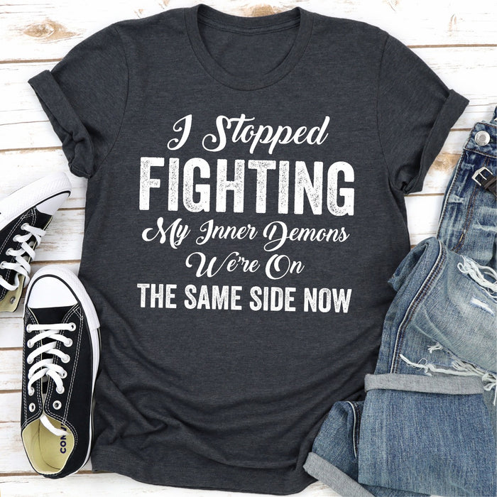 I Stopped Fighting My Inner Demons Were On The Same Side Now