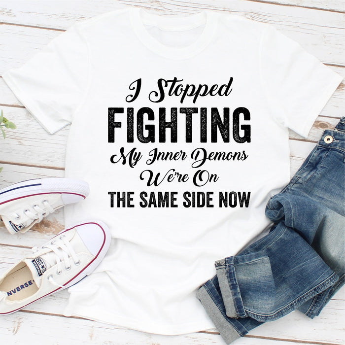 I Stopped Fighting My Inner Demons Were On The Same Side Now