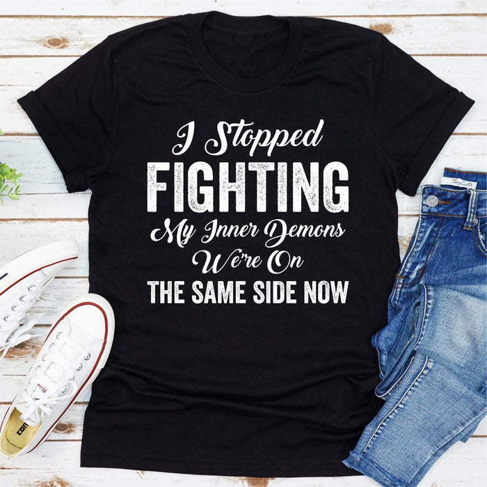I Stopped Fighting My Inner Demons Were On The Same Side Now