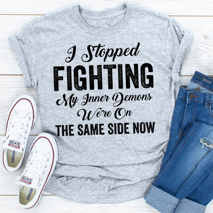 I Stopped Fighting My Inner Demons Were On The Same Side Now