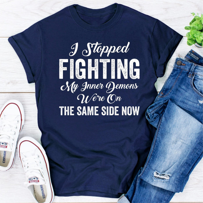 I Stopped Fighting My Inner Demons Were On The Same Side Now