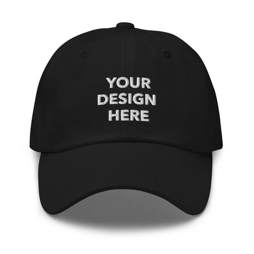 Personalized Embroidered Dad Hat, Premium Adjustable Customized Text Dad Hat, Embroidery With Your Own Text, Handmade Baseball Cap