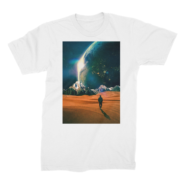 VIRGIN TEEZ Men T-Shirts White / Male / S In the Middle of No where Premium Jersey Men's T-Shirt