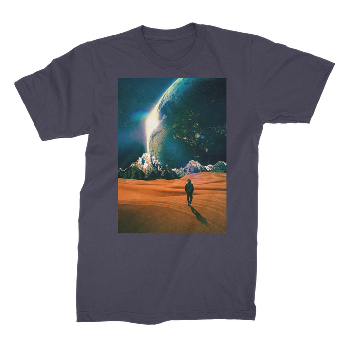 VIRGIN TEEZ Men T-Shirts Navy / Male / S In the Middle of No where Premium Jersey Men's T-Shirt