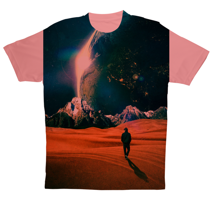 VIRGIN TEEZ Sublimation Men T-Shirt Electric Pink / XS In the Middle of No where Sublimation Performance Adult T-Shirt