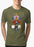 M Nidal Khan T-shirt SMALL / Green Infinity Half Sleeves Melange T-shirt
