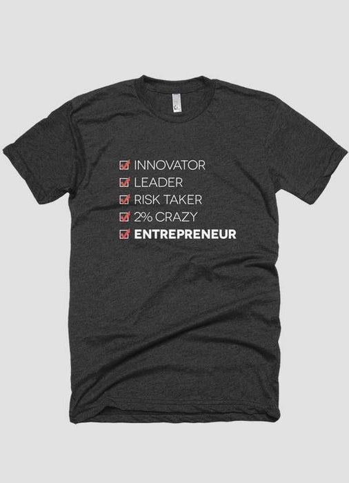 HAREF ART T-SHIRT INGREDIENTS OF AN ENTREPRENEUR T-shirt