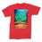 VIRGIN TEEZ Men T-Shirts Red / Male / S Inside the Cave Premium Jersey Men's T-Shirt
