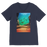 VIRGIN TEEZ Men T-Shirts Navy / Unisex / S Inside the Cave Premium V-Neck T-Shirt