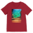 VIRGIN TEEZ Men T-Shirts Red / Unisex / S Inside the Cave Premium V-Neck T-Shirt