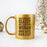 Intelligent Classy Woman Gold & Silver Mug