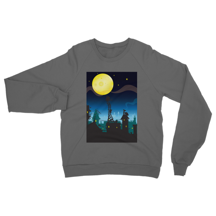 VIRGIN TEEZ Sweat shirt Dark Grey / S It must be Cheese Classic Adult Sweatshirt