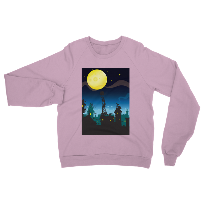 VIRGIN TEEZ Sweat shirt Light Pink / S It must be Cheese Classic Adult Sweatshirt