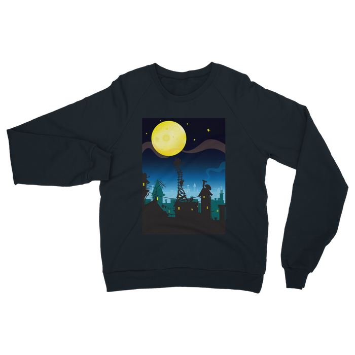 VIRGIN TEEZ Sweat shirt Navy / S It must be Cheese Classic Adult Sweatshirt