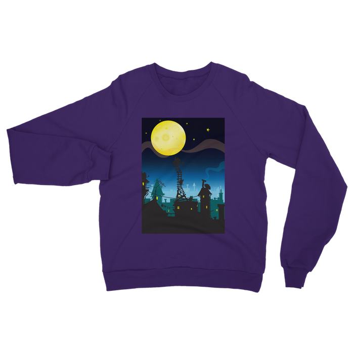 VIRGIN TEEZ Sweat shirt Purple / S It must be Cheese Classic Adult Sweatshirt