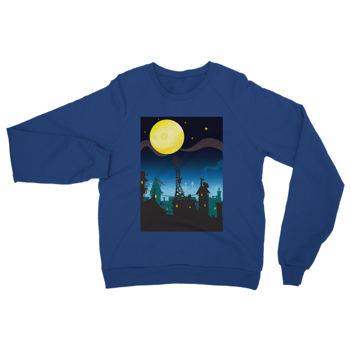 VIRGIN TEEZ Sweat shirt Royal / S It must be Cheese Classic Adult Sweatshirt