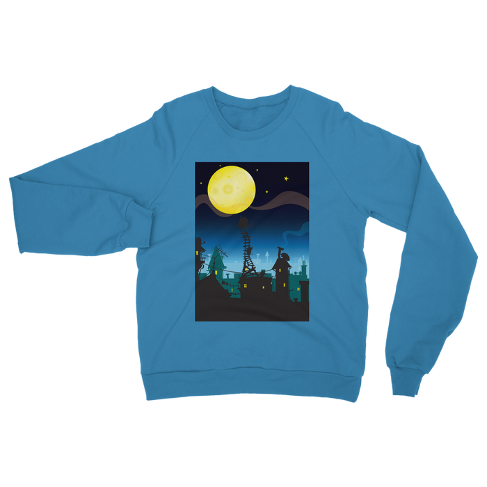 VIRGIN TEEZ Sweat shirt Sapphire / S It must be Cheese Classic Adult Sweatshirt