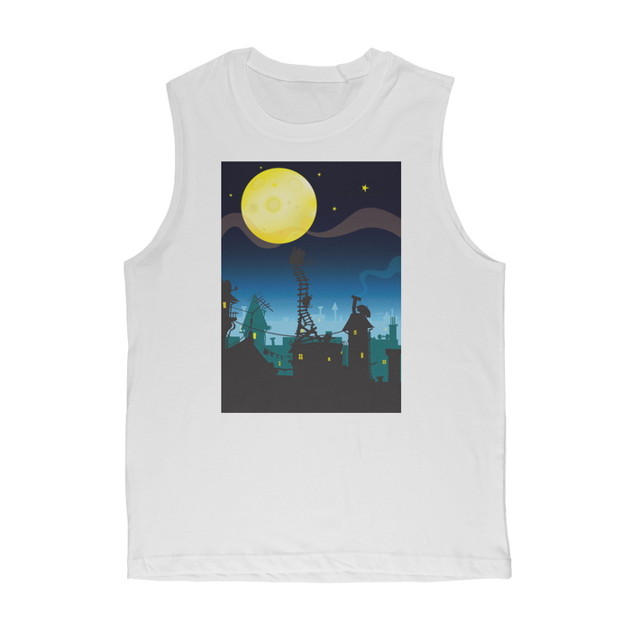 VIRGIN TEEZ Tank Top White / Unisex / S It must be Cheese Premium Adult Muscle Top