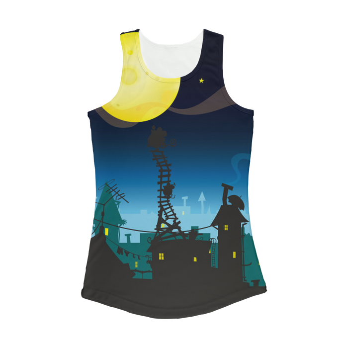 VIRGIN TEEZ Women Tank top White / XS It must be Cheese Women Performance Tank Top