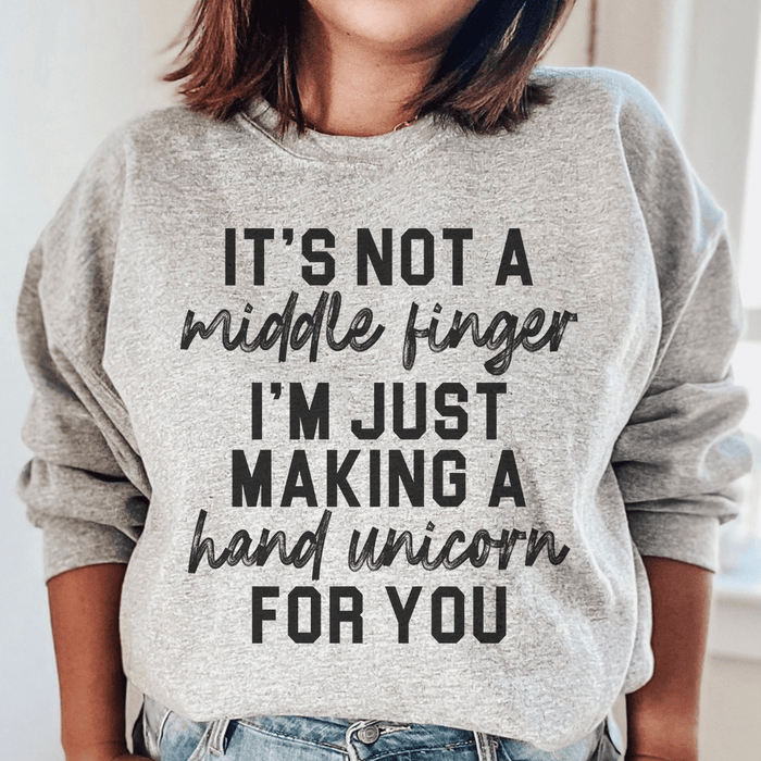 It's Not A Middle Finger