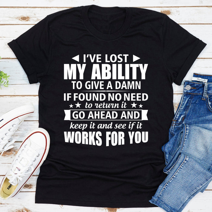 Ive Lost My Ability To Give A Damn