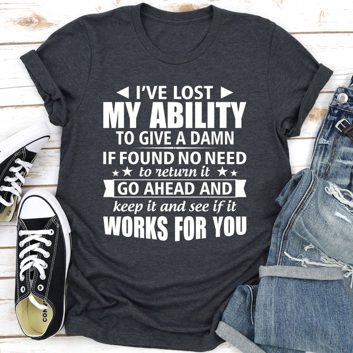 Ive Lost My Ability To Give A Damn