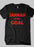Fahad Khan T-shirt SMALL / Black JANNAH IS MY GOAL Islamic Half Sleeves T-shirt