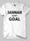 Fahad Khan T-shirt SMALL / White JANNAH IS MY GOAL Islamic Half Sleeves T-shirt