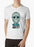 M Nidal Khan T-shirt SMALL / White Jason Half Sleeves V-Neck T-shirt
