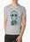 M Nidal Khan T-shirt SMALL / Gray Jason Half Sleeves V-Neck T-shirt