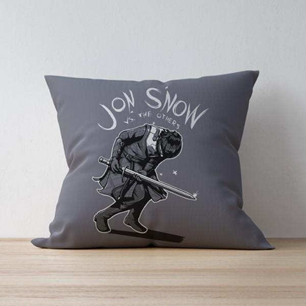 M Nidal Khan Cushion John Snow Pillow/Cushion