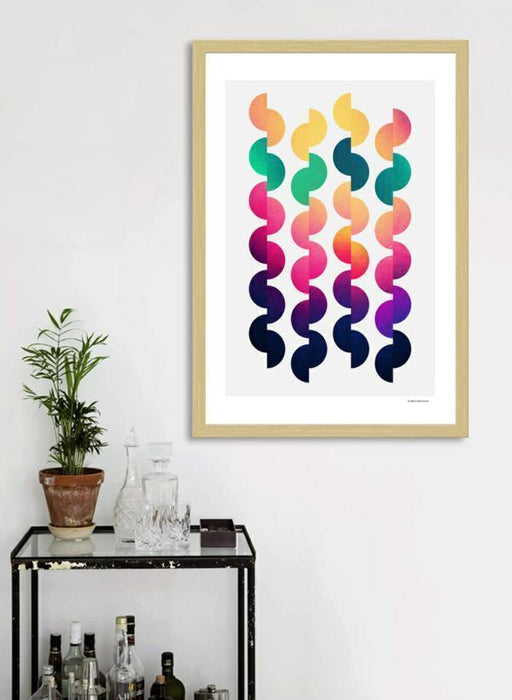 LUVD Framed Art Prints Joy of summer   Frame